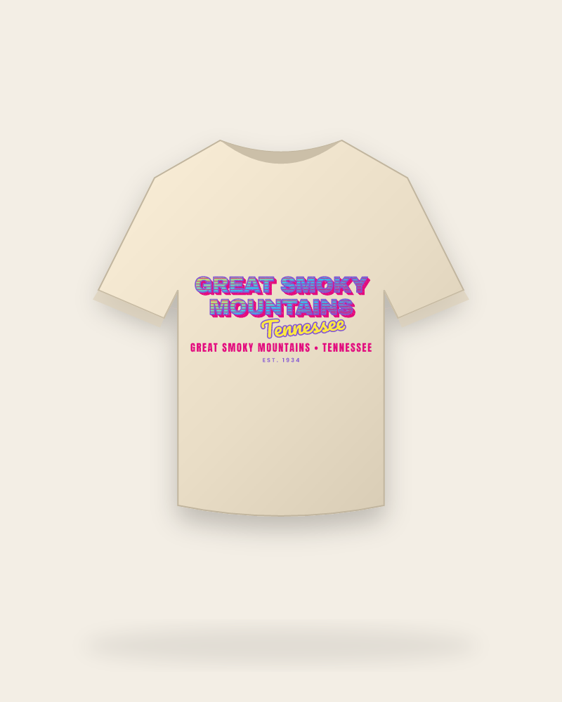 Great Smoky Mountains Music TV Classic Tee