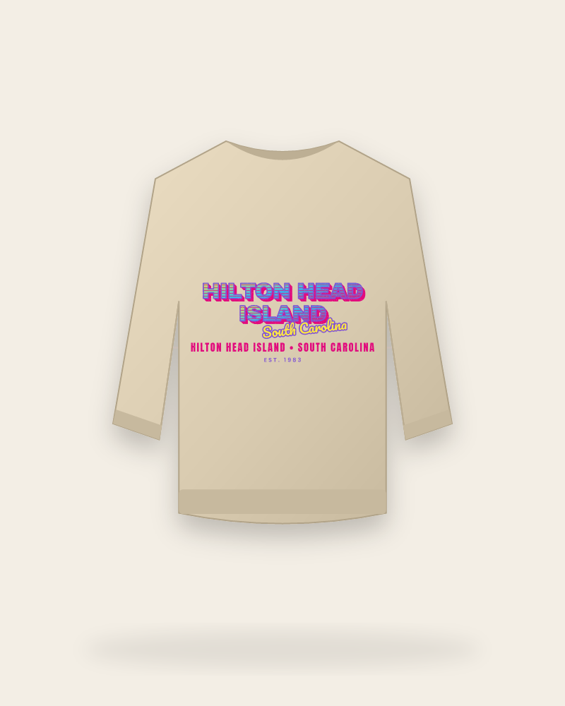 Hilton Head Island Music TV Crewneck Sweatshirt