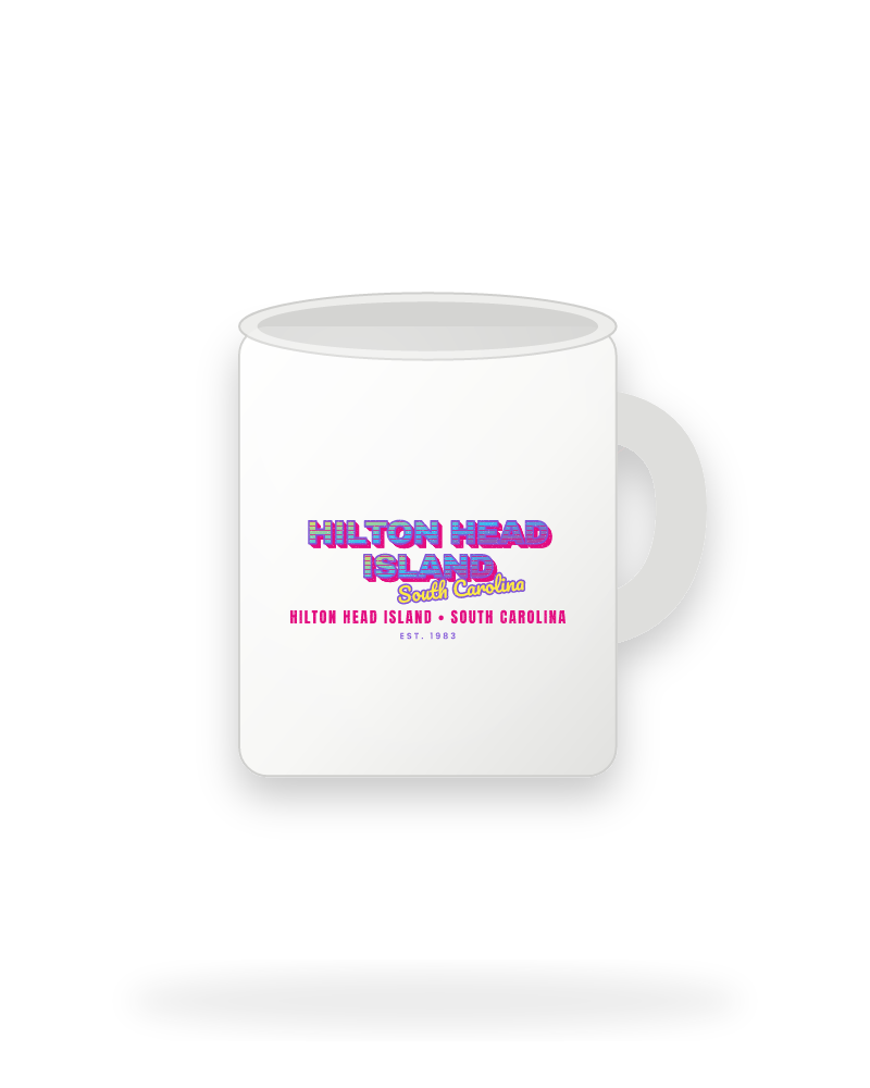 Hilton Head Island Music TV Ceramic Mug 11oz