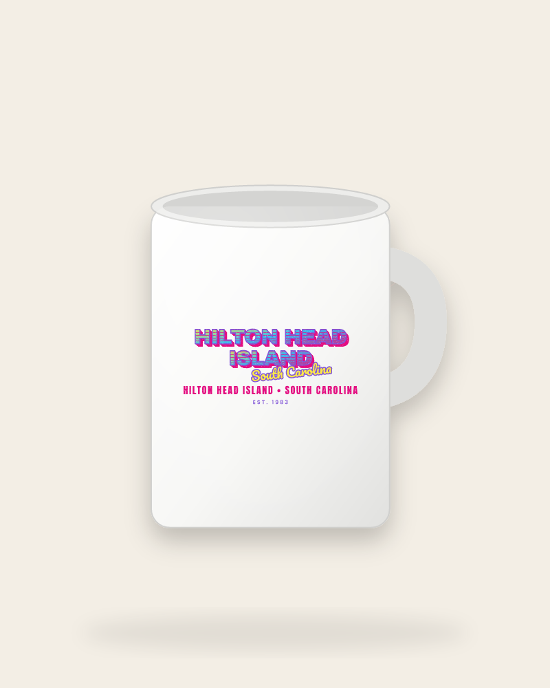 Hilton Head Island Music TV Ceramic Mug 15oz
