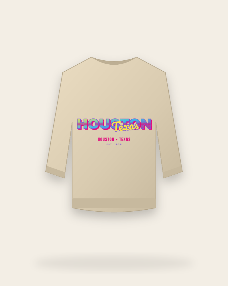 Houston Music TV Crewneck Sweatshirt