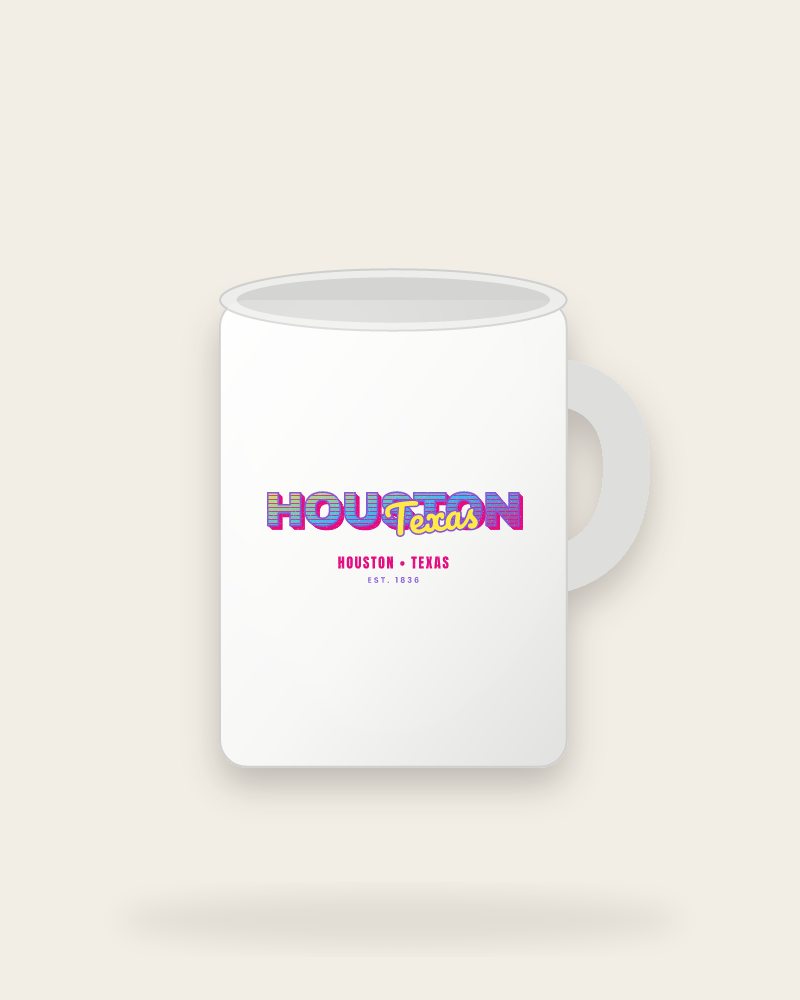 Houston Music TV Ceramic Mug 15oz
