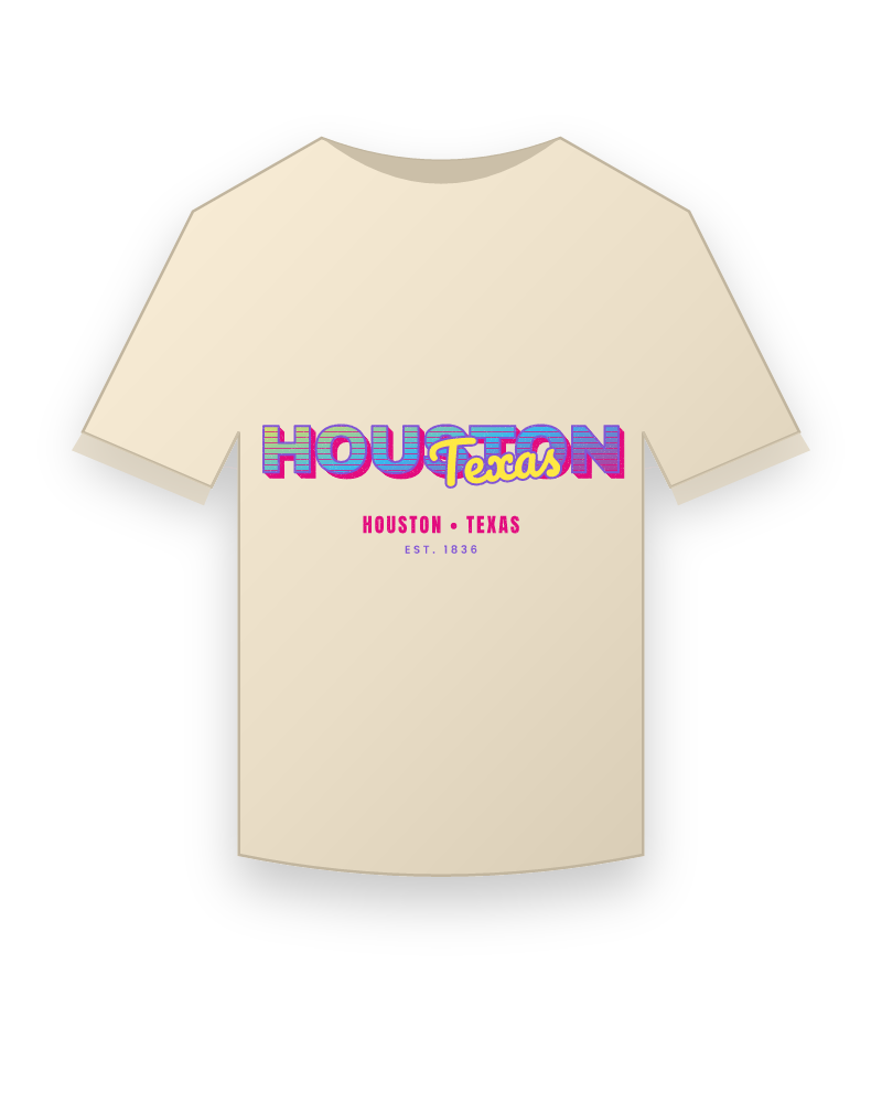 Houston Music TV Organic Cotton Tee