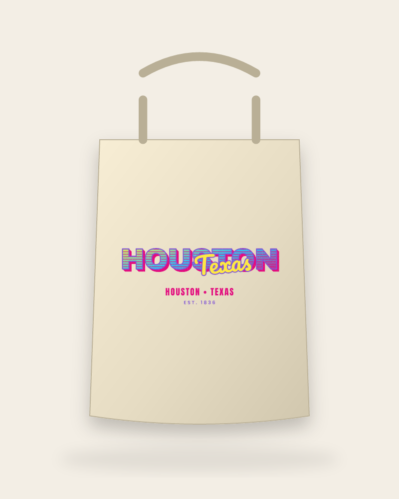 Houston Music TV Canvas Tote