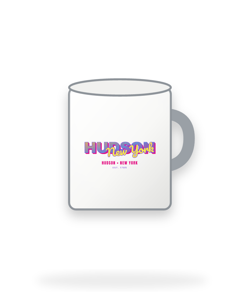 Hudson Music TV Enamel Camp Mug