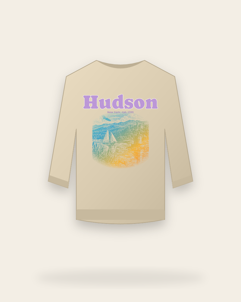 Hudson River Lighthouse Crewneck Sweatshirt