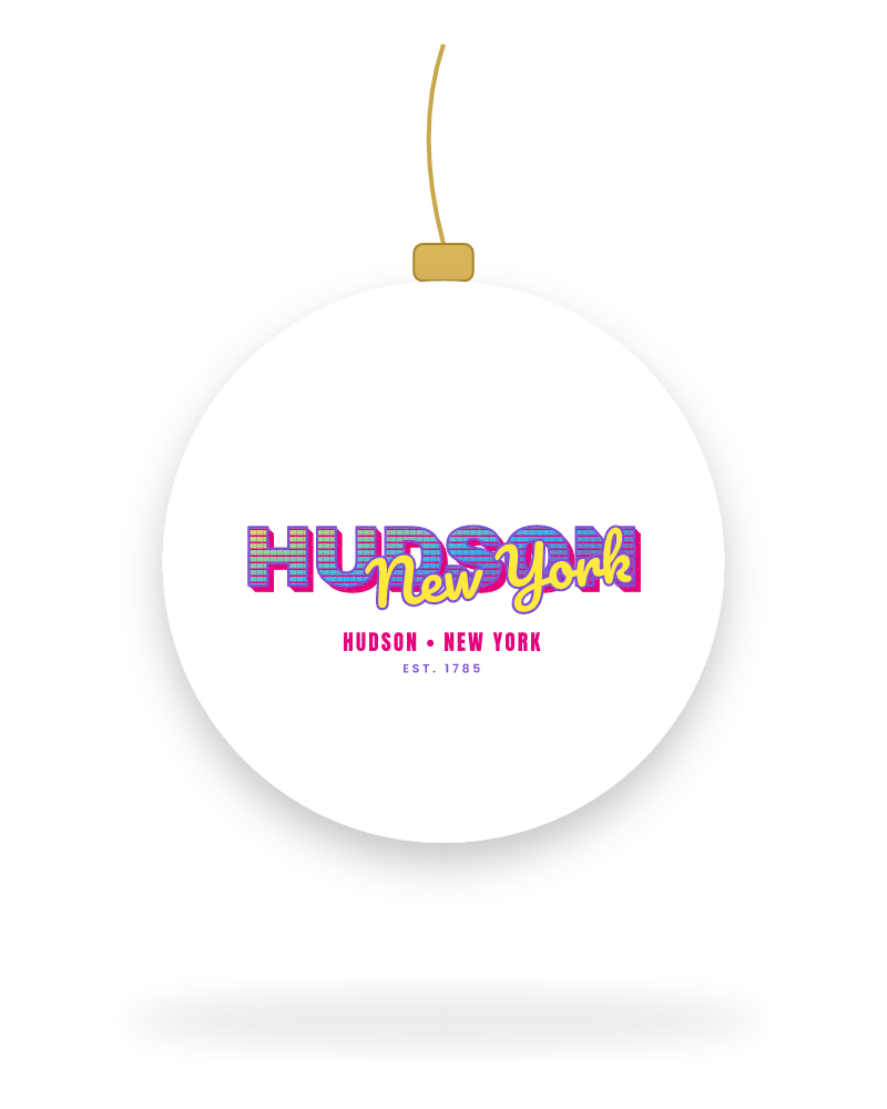Hudson Music TV Ceramic Ornament