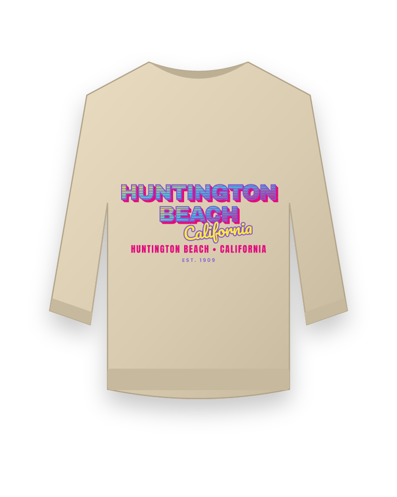 Huntington Beach Music TV Crewneck Sweatshirt