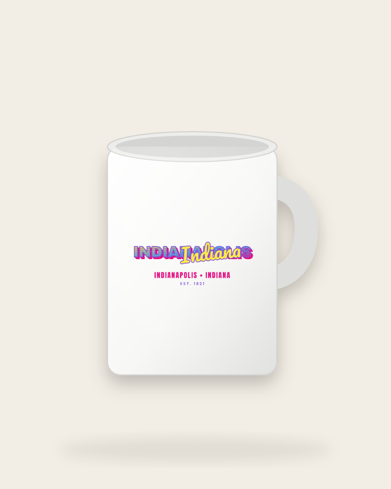Indianapolis Music TV Ceramic Mug 15oz