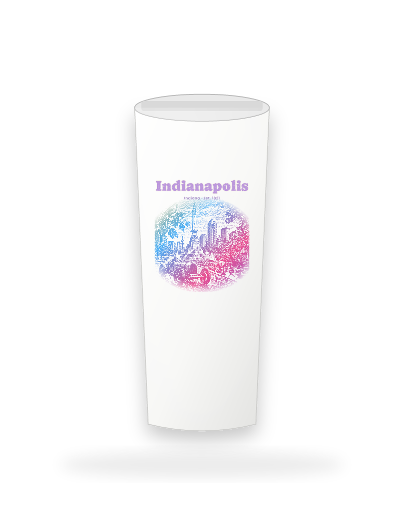 Indianapolis Monument Circle Insulated Tumbler 20oz