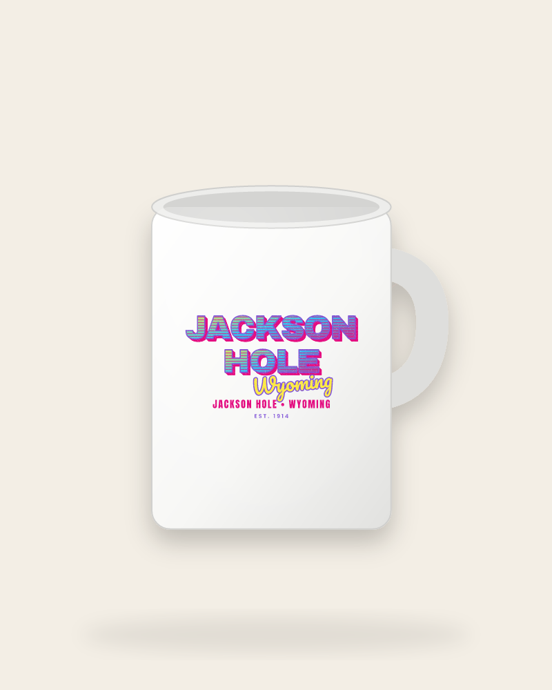 Jackson Hole Music TV Ceramic Mug 15oz