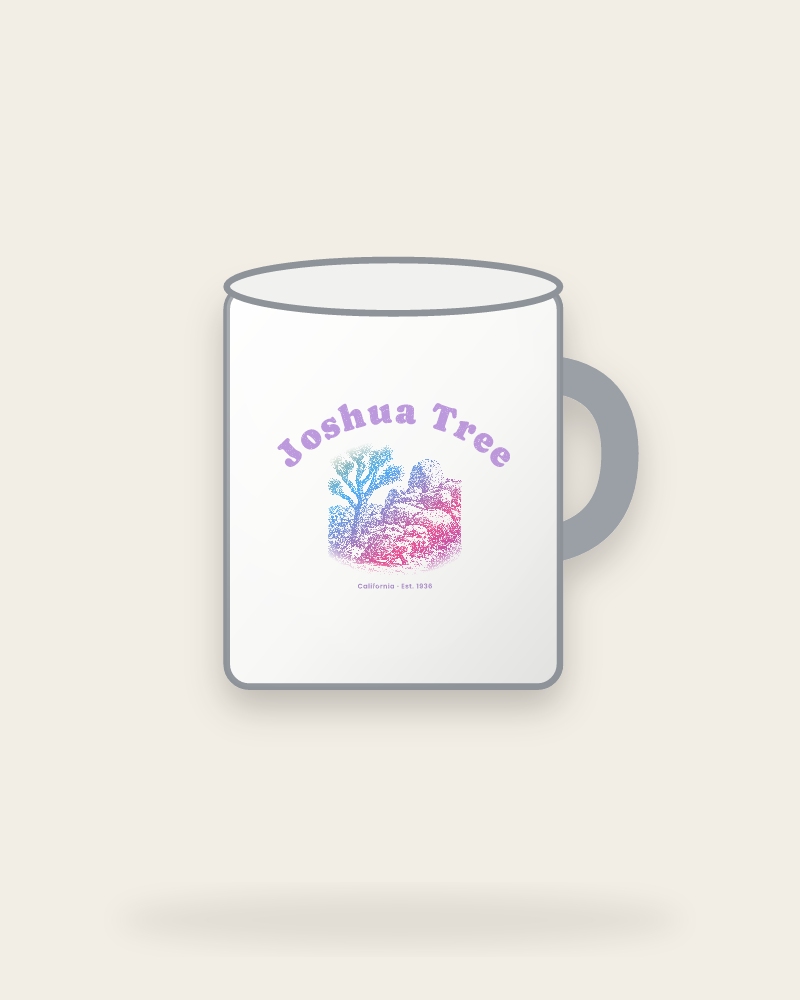Joshua Tree Joshua Tree & Tortoise Enamel Camp Mug