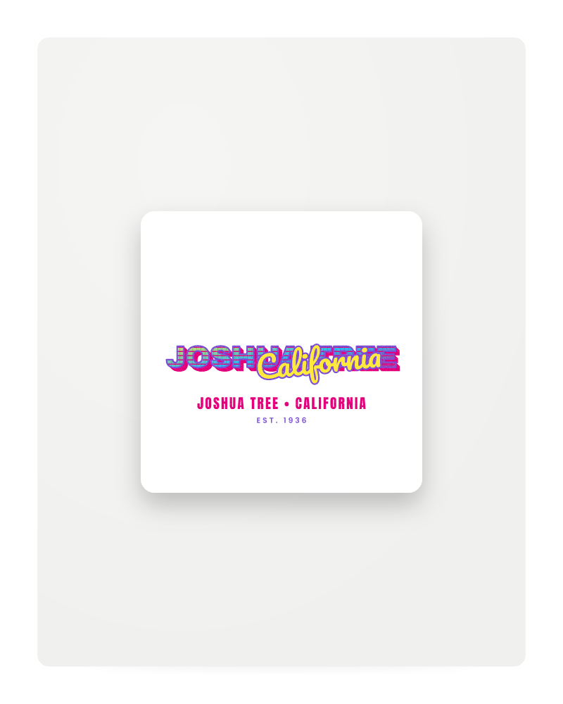 Joshua Tree Music TV Fridge Magnet