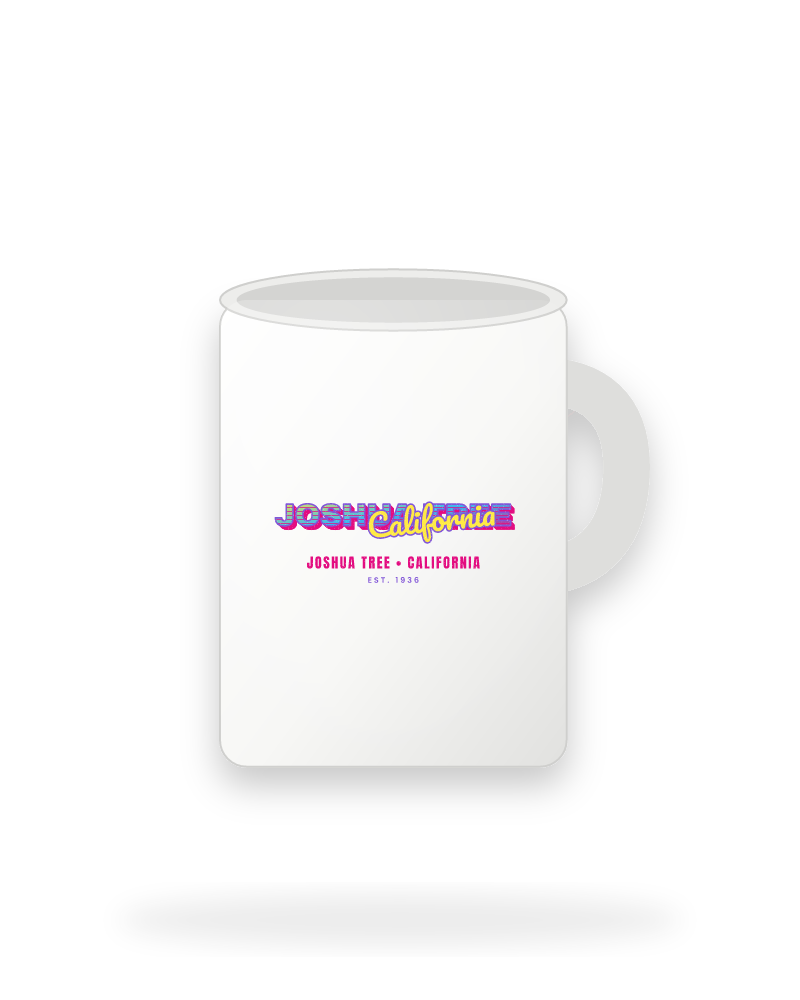 Joshua Tree Music TV Ceramic Mug 15oz