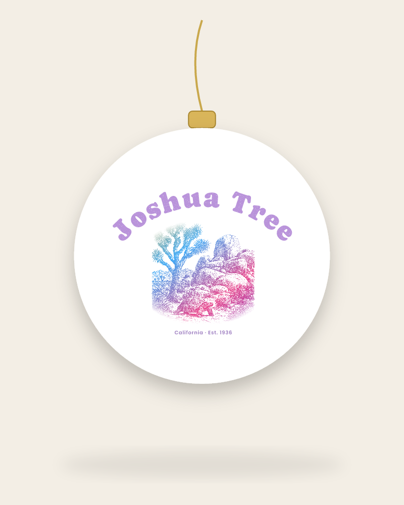 Joshua Tree Joshua Tree & Tortoise Ceramic Ornament