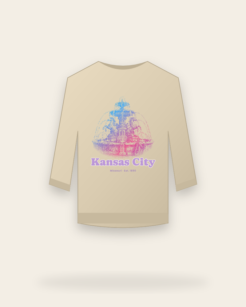 Kansas City Fountain Crewneck Sweatshirt