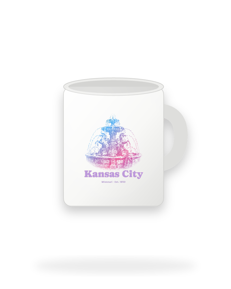 Kansas City Fountain Ceramic Mug 11oz
