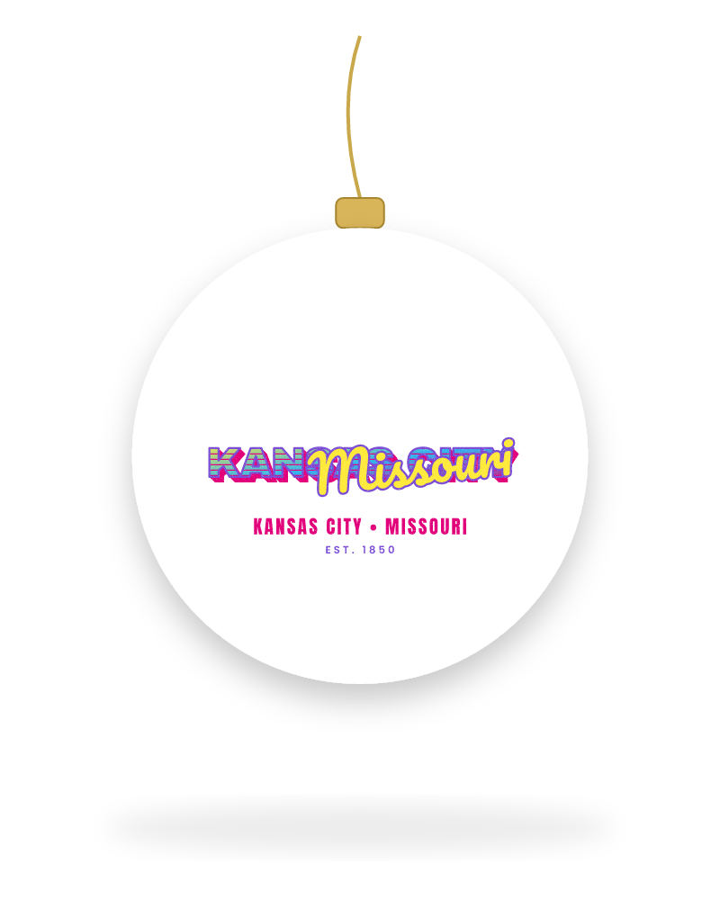 Kansas City Music TV Ceramic Ornament