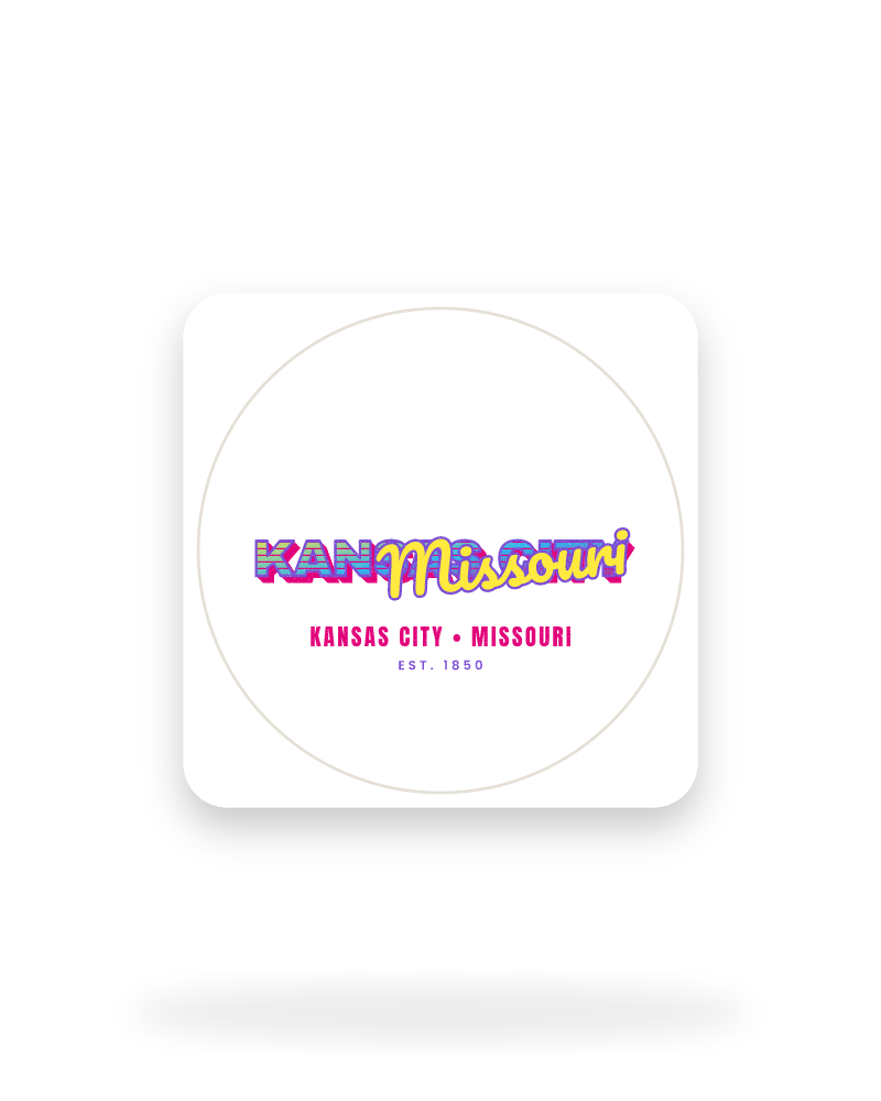 Kansas City Music TV Kiss-Cut Sticker