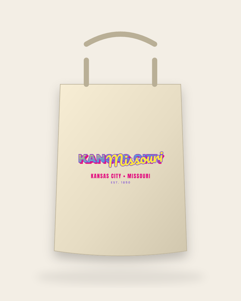 Kansas City Music TV Canvas Tote