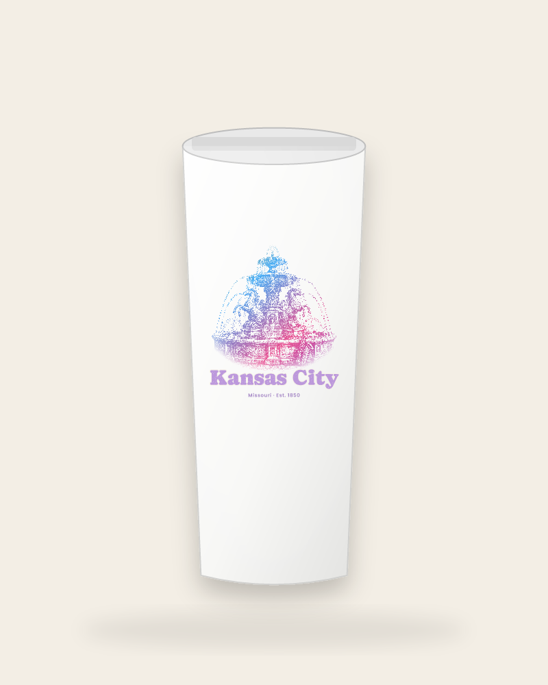Kansas City Fountain Insulated Tumbler 20oz
