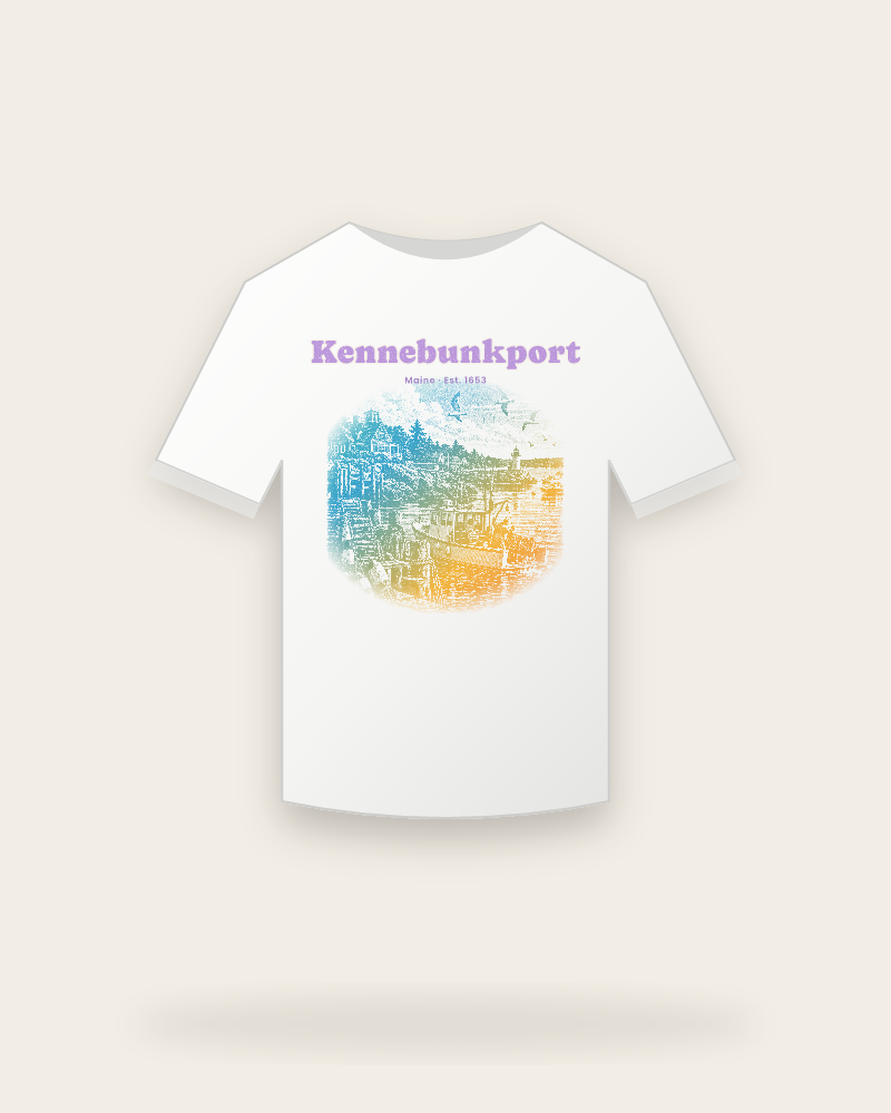 Kennebunkport Lobster Harbor Youth Tee