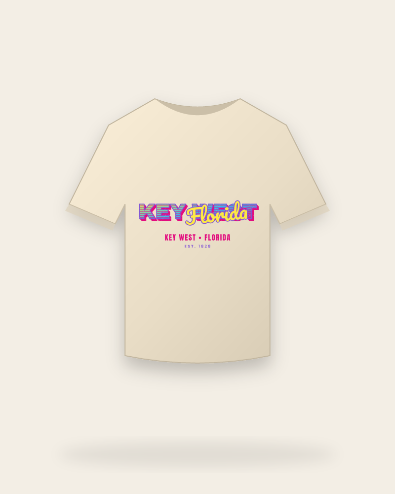 Key West Music TV Organic Cotton Tee