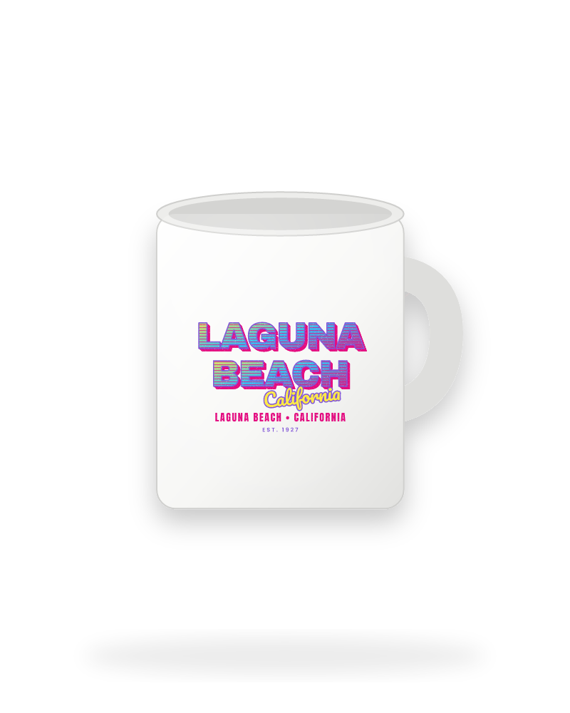 Laguna Beach Music TV Ceramic Mug 11oz