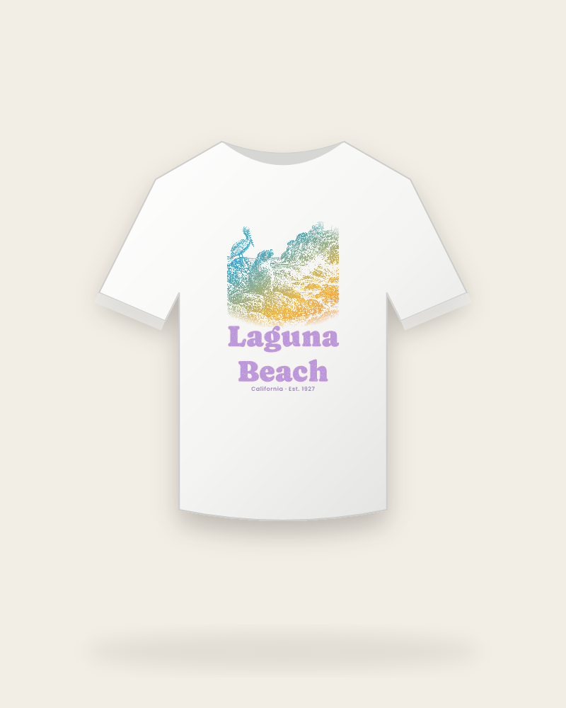 Laguna Beach Sea Lion Cove Youth Tee