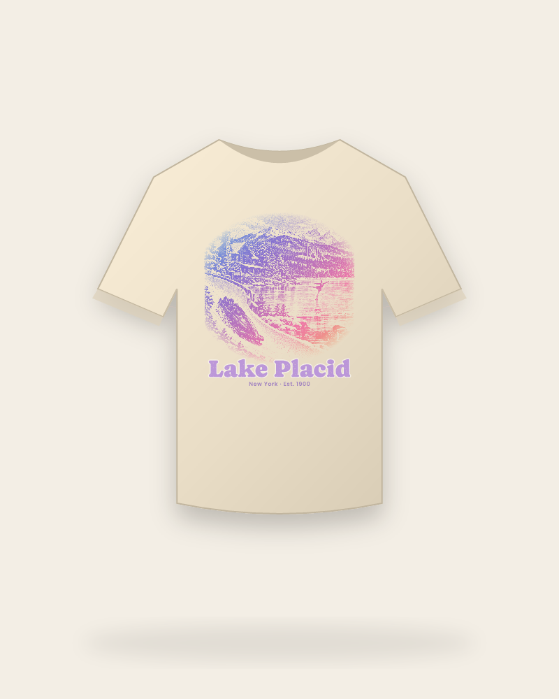 Lake Placid Winter Village Classic Tee
