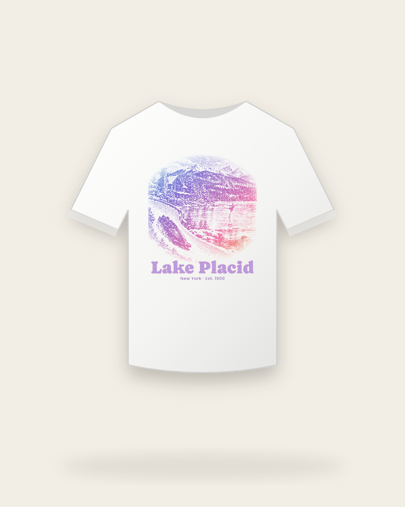 Lake Placid Winter Village Youth Tee