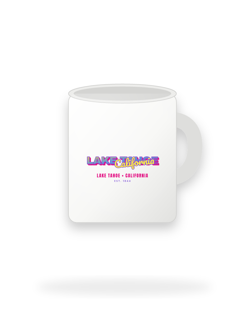 Lake Tahoe Music TV Ceramic Mug 11oz