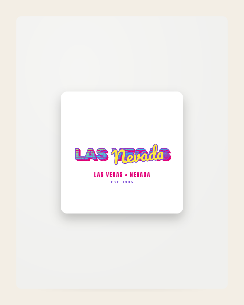 Las Vegas Music TV Fridge Magnet