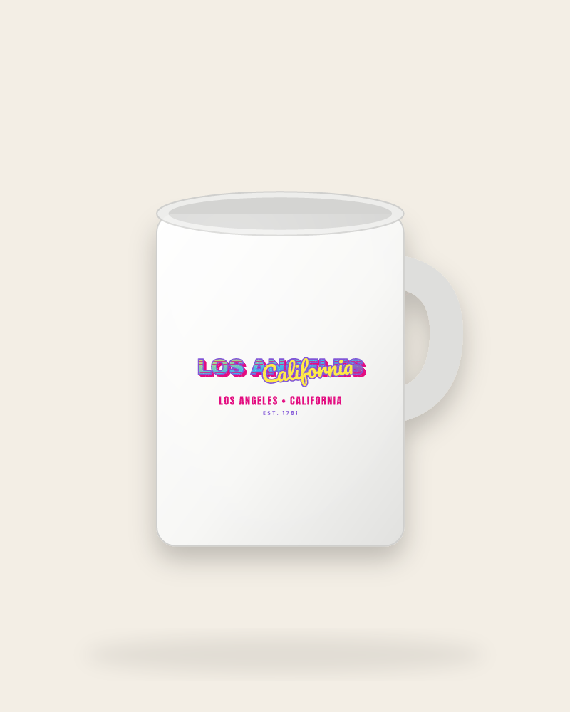 Los Angeles Music TV Ceramic Mug 15oz