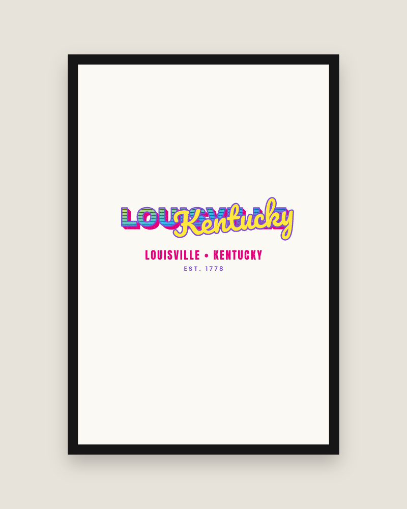 Louisville Music TV Matte Poster