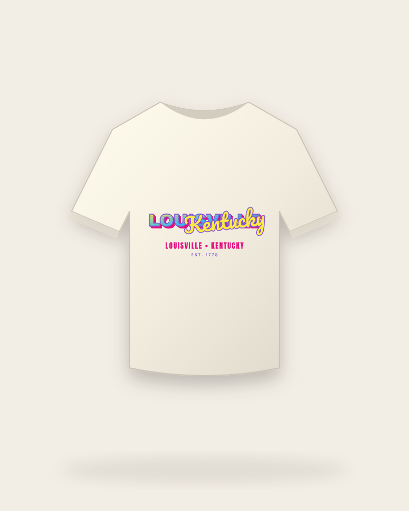 Louisville Music TV Vintage Wash Tee