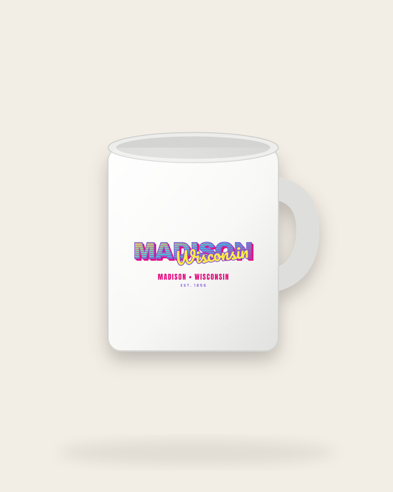 Madison Music TV Ceramic Mug 11oz