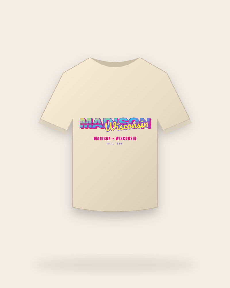 Madison Music TV Organic Cotton Tee