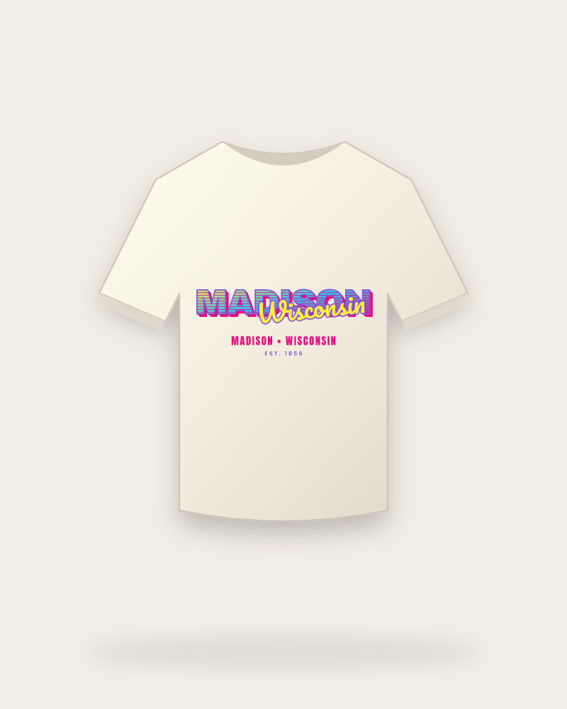 Madison Music TV Vintage Wash Tee