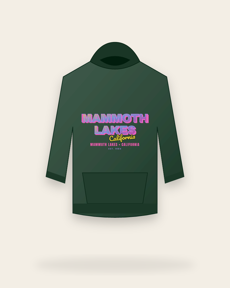Mammoth Lakes Music TV Hooded Sweatshirt