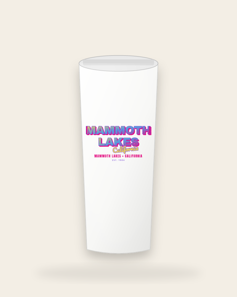 Mammoth Lakes Music TV Insulated Tumbler 20oz
