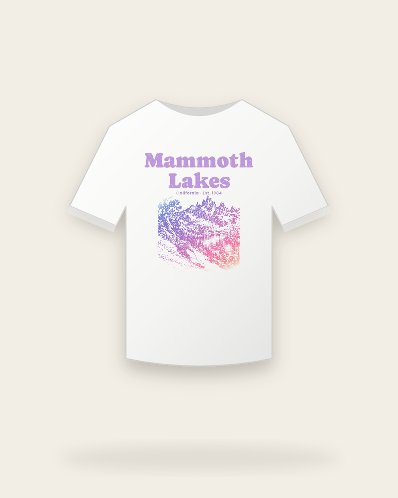 Mammoth Lakes The Minarets Youth Tee