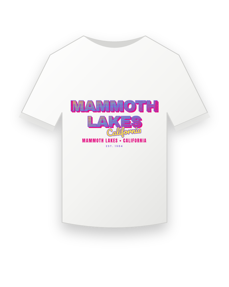 Mammoth Lakes Music TV Youth Tee