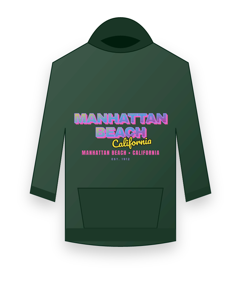 Manhattan Beach Music TV Hooded Sweatshirt