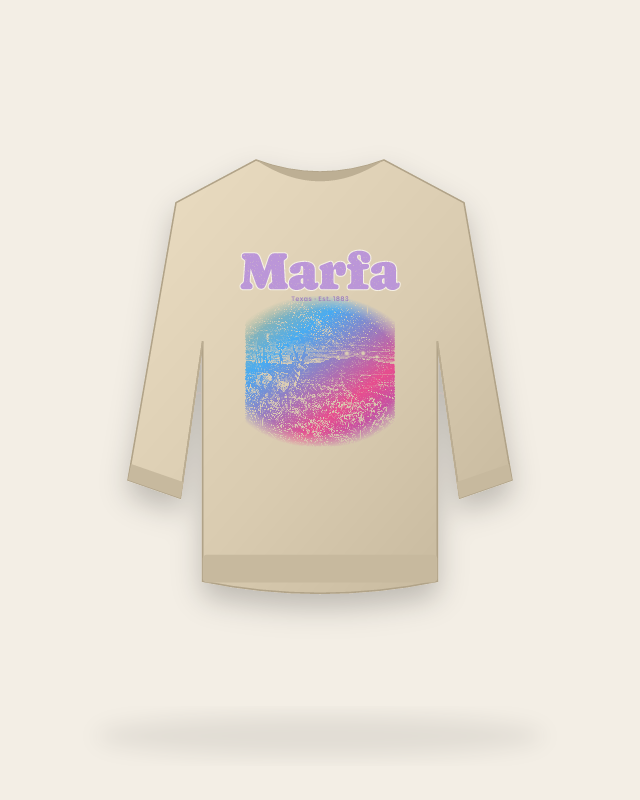 Marfa, Texas sweatshirt