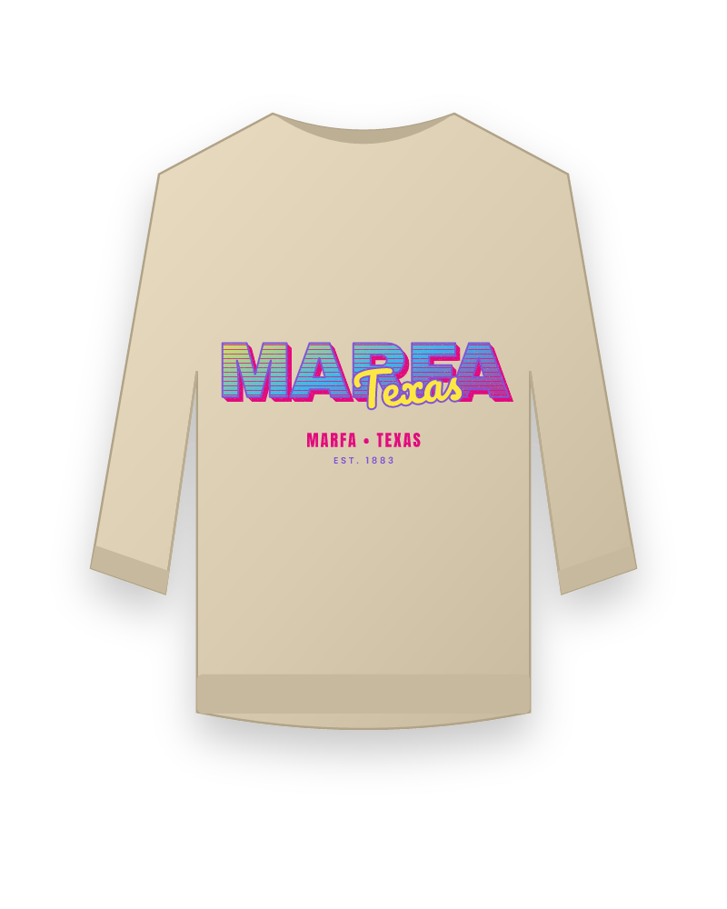 Marfa Music TV Crewneck Sweatshirt