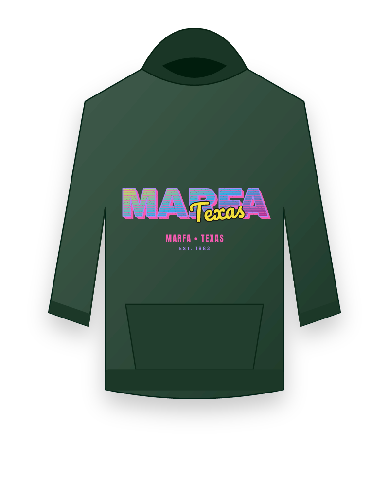 Marfa Music TV Hooded Sweatshirt