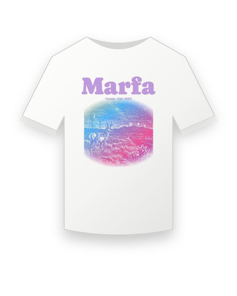 Marfa Desert Lights Youth Tee