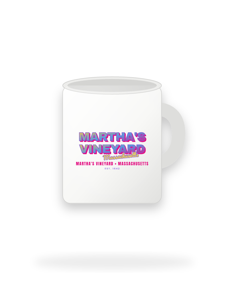 Martha's Vineyard Music TV Ceramic Mug 11oz