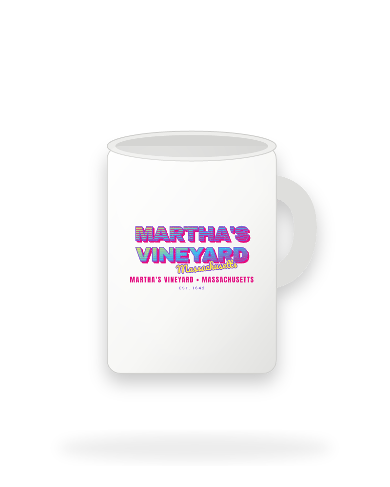 Martha's Vineyard Music TV Ceramic Mug 15oz